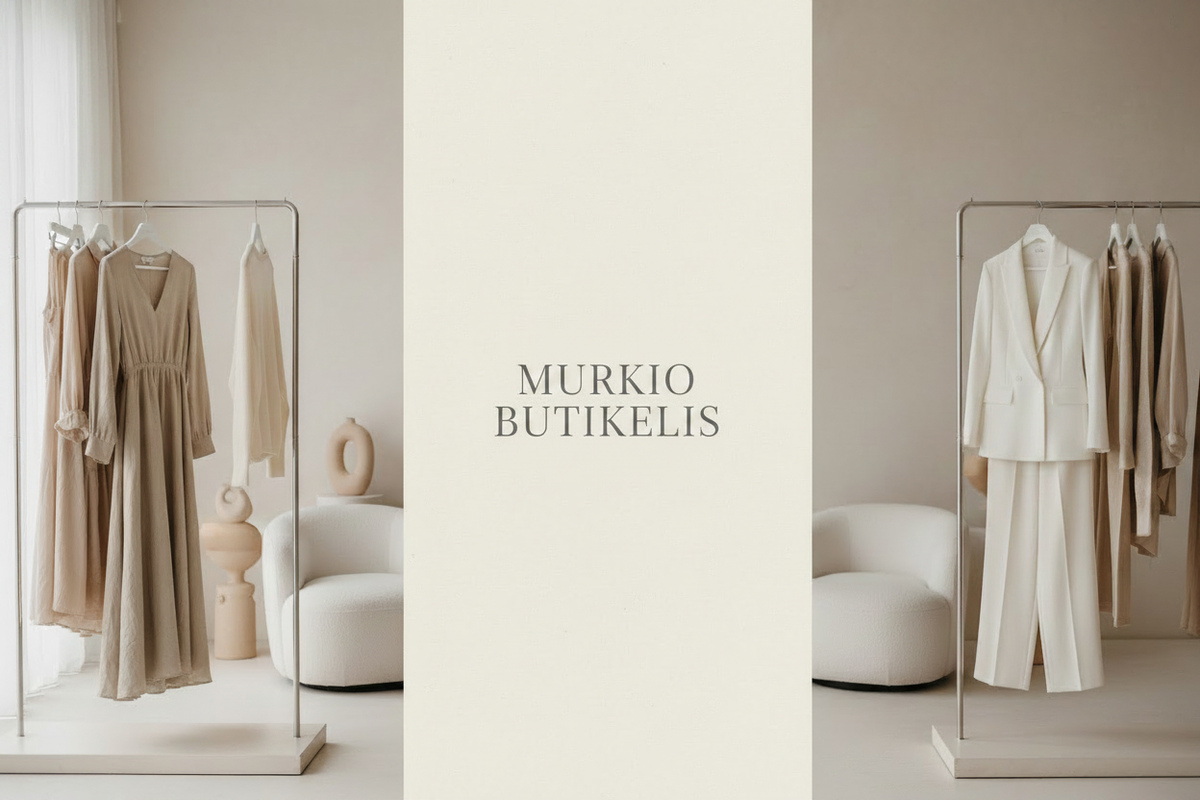 Murkio Butikelis Boutique Banner with Text